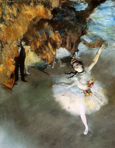 reproductie L’Etoile van Edgar Degas
